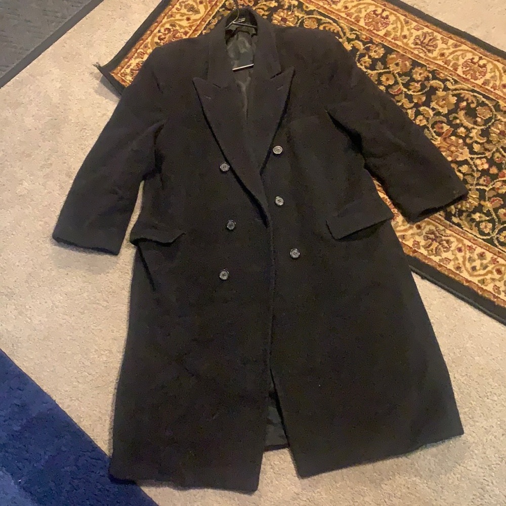 Adams row cashmere blend coat